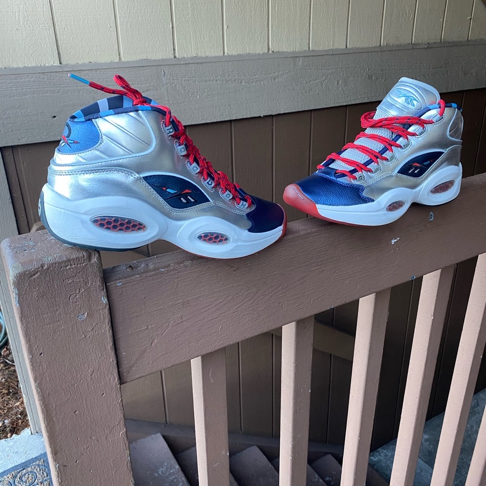 Allen Iverson and James Harden Reebok Shoes